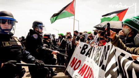 دستگیری بیش از ۱۳۳ نفر در تظاهرات دانشگاه نیویورک در حمایت از غزه