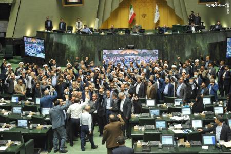 Iran's parliament condemned the repressors' treatment of American students