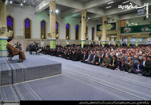 دیدار معلمان با رهبر انقلاب +عکس