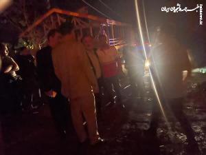 تصاویر آخرالزمانی از ویرانه‌های آتش‌سوزی در ماسوله چوبی