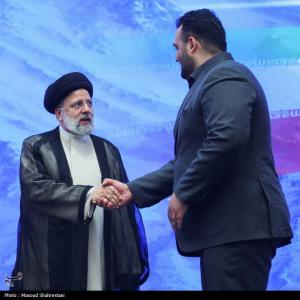 مراسم تجلیل از مدال آوران ورزش کشور با حضور رئیسی +عکس