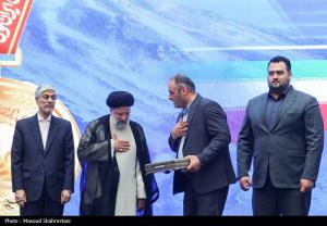 مراسم تجلیل از مدال آوران ورزش کشور با حضور رئیسی +عکس