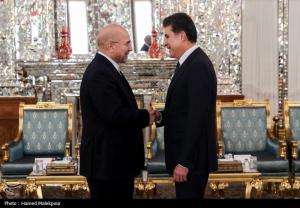 دیدار رئیس اقلیم کردستان عراق با قالیباف +عکس