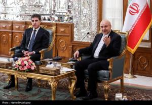 دیدار رئیس اقلیم کردستان عراق با قالیباف +عکس