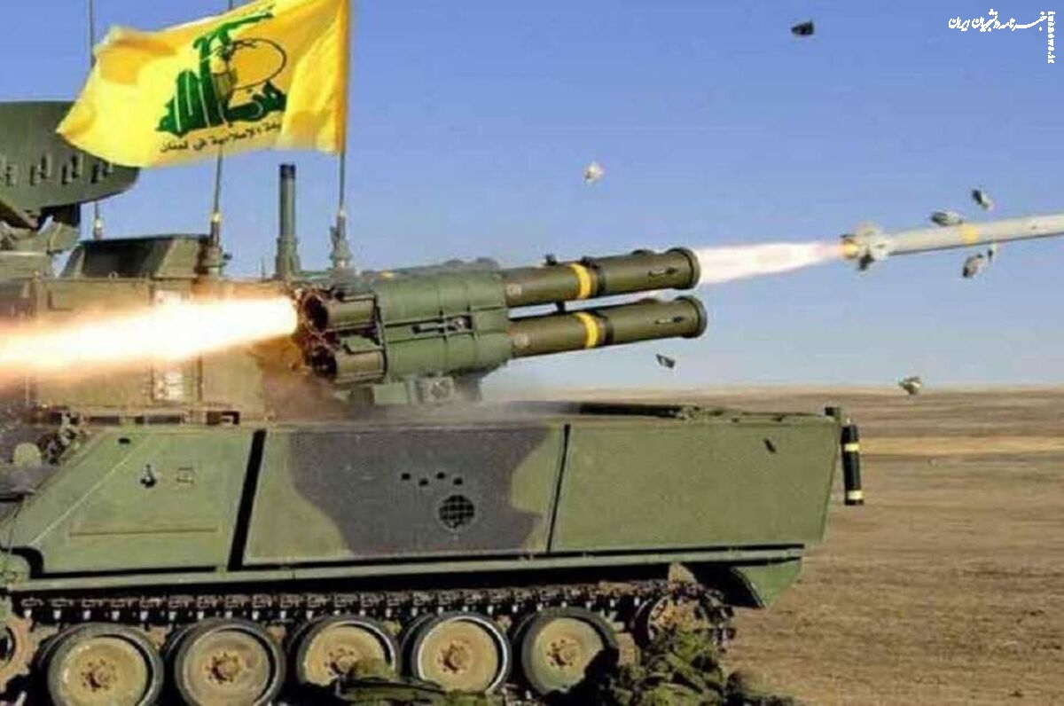 حزب الله خودروی زرهی صهیونیستی را هدف قرار داد
