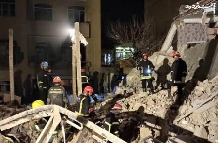 انفجار شدید یک خانه در مرکز شهر تهران