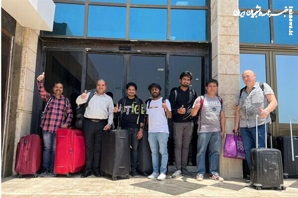 تصاویر۷ خدمه دیگر کشتی توقیفی MSC ARIES پس از آزادی