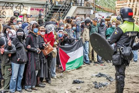  خیزش نخبگان علیه اسرائیل/ زبان فارسی ندای وحدت‌بخش معترضان