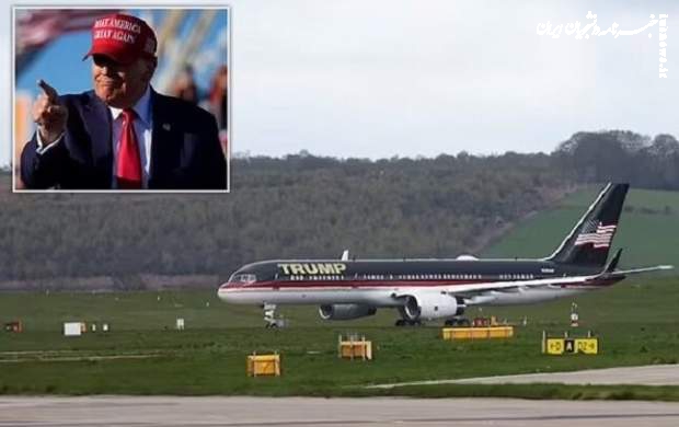 هواپیمای شخصی ترامپ در فرودگاه فلوریدا دچار سانحه شد