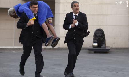 اتحاد پژمان جمشیدی و سام درخشانی علیه جواد عزتی