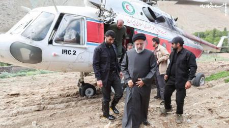 The latest news about the helicopter accident of the president of Iran