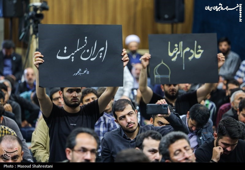  دسته بزرگ عزاداری هیئات دانشجویی به مناسب شهادت سید ابراهیم رئیسی