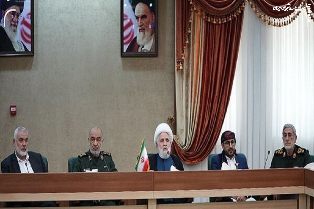 Tehran hosted resistance leaders and IRGC commanders
