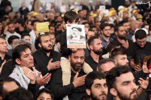 مراسم یادبود رئیس‌جمهور شهید و همراهانش در حسینیه امام‌خمینی (ره) +عکس