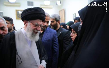 گفت‌وگوی رهبر انقلاب با همسر شهید امیرعبداللهیان