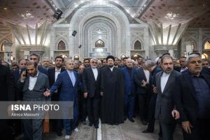 تجدید میثاق منتخبان مجلس دوازدهم با آرمان‌های امام راحل +عکس