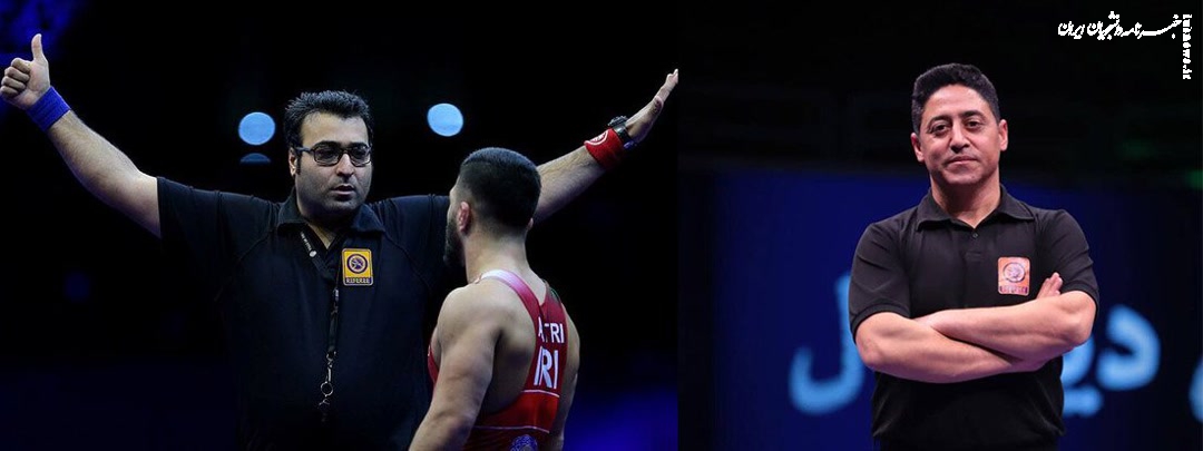 قضاوت ۲ داور ایرانی در مسابقات کشتی المپیک پاریس
