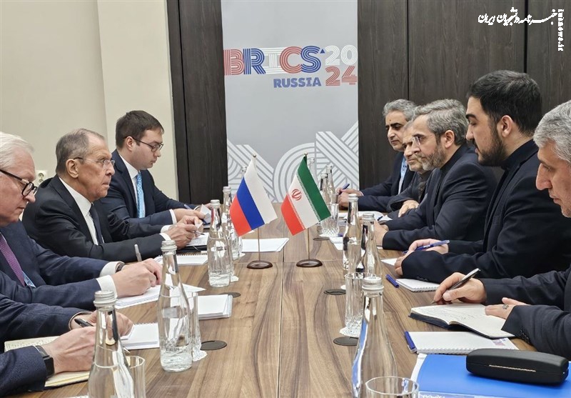  رایزنی علی باقری با وزیر خارجه روسیه
