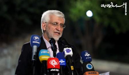 جلیلی بعد از مناظره: یکی از بسترهای مهم حقوق و معیشت مردم سیاست خارجی است