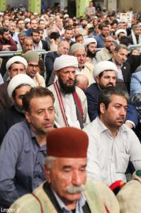 عکس| دیدار هزاران نفر از اقشار مختلف مردم در روز عید غدیر