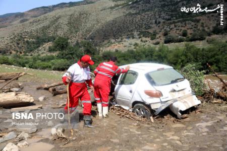 آخرین اقدامات امدادرسانی به سیل‌زدگان سوادکوه