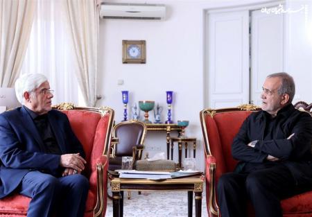 دیدار پورمحمدی، عارف و مرندی با رئیس جمهور منتخب