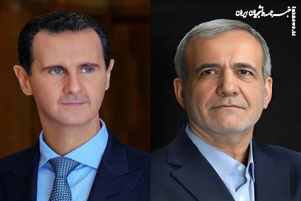 گفتگوی تلفنی پزشکیان و بشار اسد