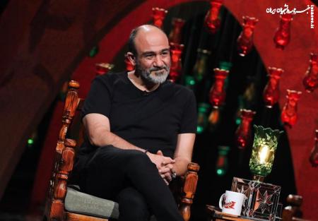 مهران غفوریان در هیئت عزاداری امام حسین (ع)+عکس