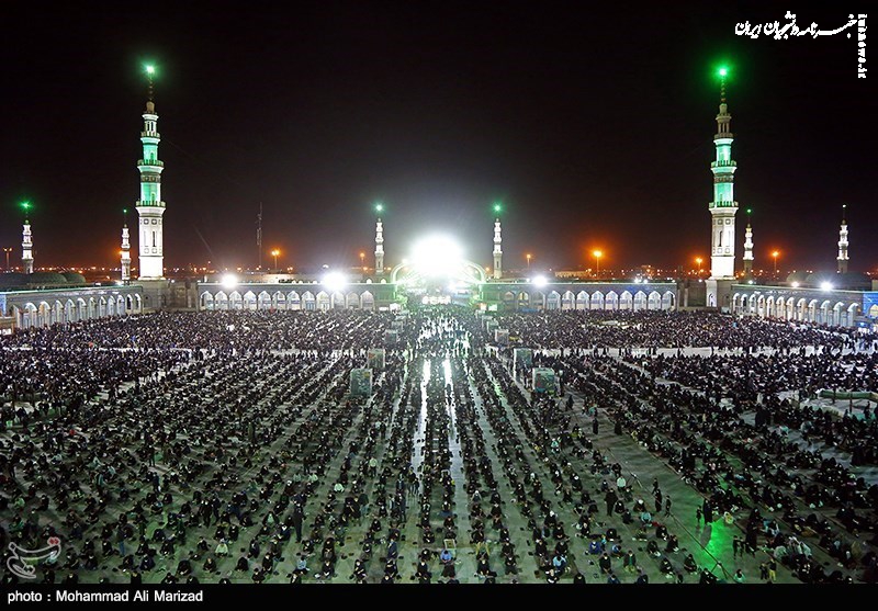برگزاری احیای شب عاشورا در مسجد جمکران