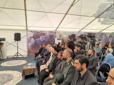 نام شهید رئیسی روی تابلو پاستور شرقی حک شد