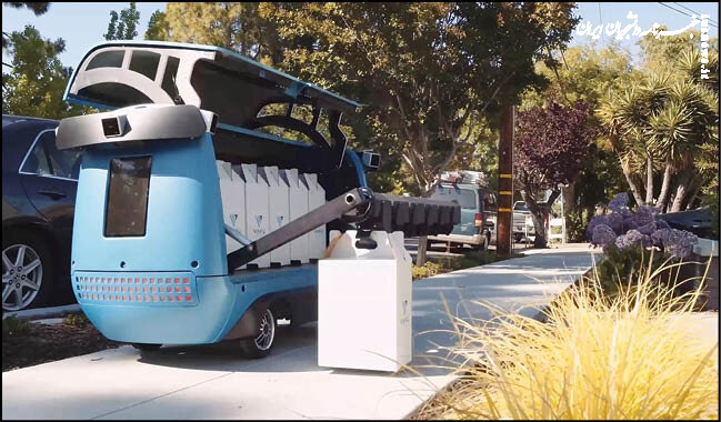 پیک روباتیک با هوش مصنوعی به خیابان ها آمد