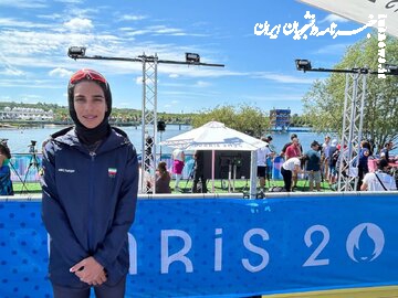 عکس | حمایت دختر المپیکی ایران از مردم فلسطین