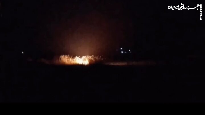 شنیده‌ شدن صدای انفجار در آسمان جنوب سوریه