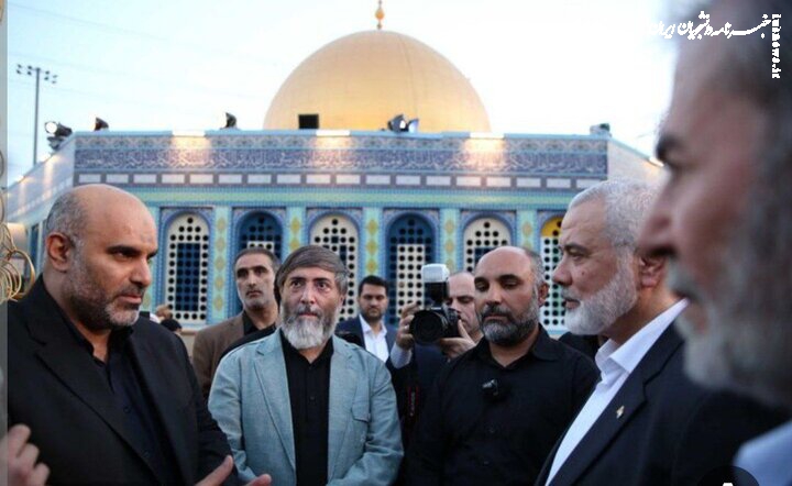 شهید هنیه در بازدید از شهر تمدن‌ها در برج میلاد تهران چه گفت؟