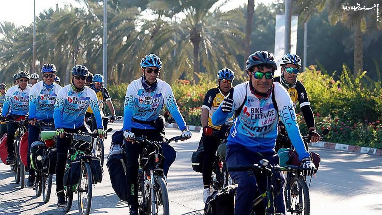 دوچرخه المپیک به دوچرخه‌سوار ایران اهداء شد
