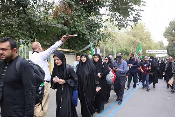 کاروان زیارتی اربعین حسینی دانشگاه تهران اعزام شد