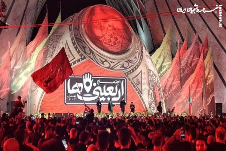 مراسم بدرقه زائران اربعین حسینی برگزار شد