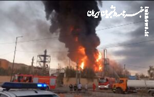 حفظ جان کارگران در حادثه کارخانه گرمسار 