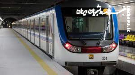  اختلال در حرکت قطارهای خط ۳ مترو تهران