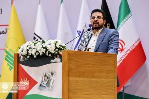 مراسم اولین سالگرد عملیات «طوفان الاقصی» +عکس