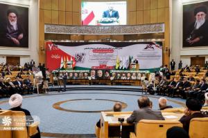 مراسم اولین سالگرد عملیات «طوفان الاقصی» +عکس