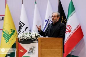 مراسم اولین سالگرد عملیات «طوفان الاقصی» +عکس