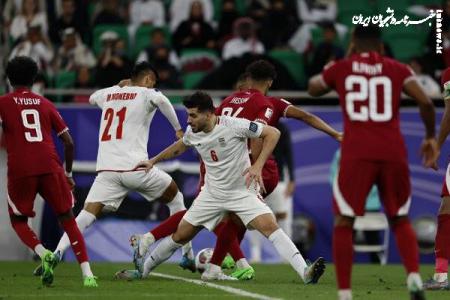 گل اول ایران به قطر توسط سردار آزمون +فیلم