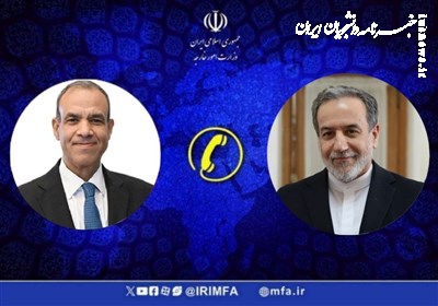 گفتگوی تلفنی وزرای خارجه جمهوری اسلامی ایران و مصر