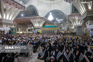 گردهمایی سراسری مسئولین بسیج دانشجویی و طلاب بسیجی با حضور رئیس جمهور