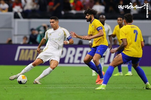 النصر با گلزنی رونالدو الغرافه را شکست داد