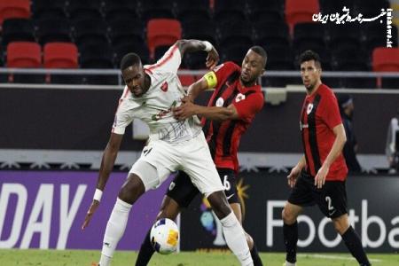 AFC: پرسپولیس و الریان به اهداف خود نرسیدند