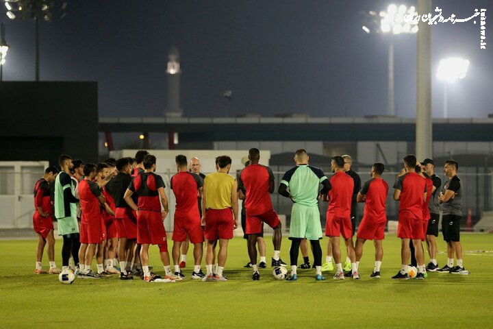 تمرین پرسپولیس بدون «ارونوف» و «العملود» برگزار شد