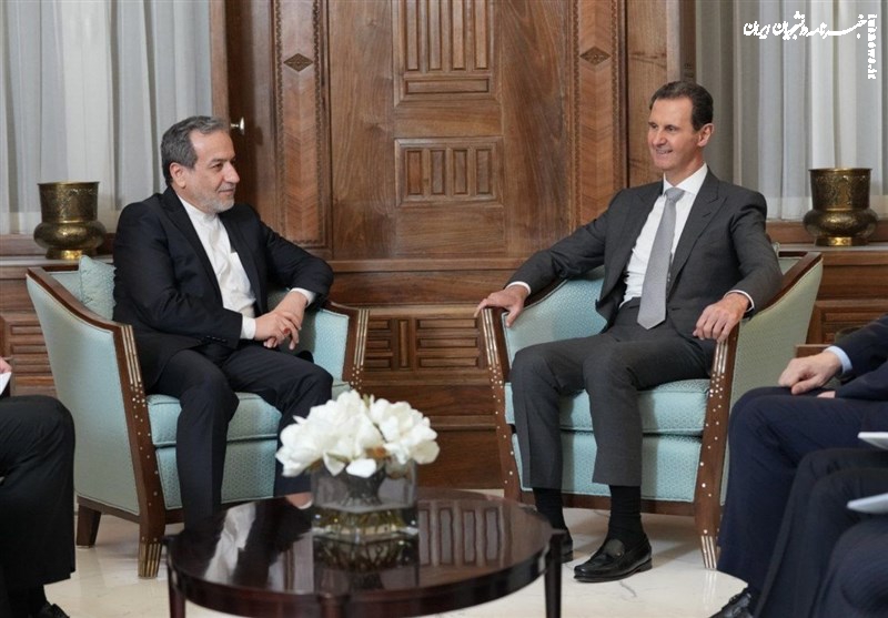  پیام حمایت ایران از سوریه را به بشار اسد منتقل کردم 
