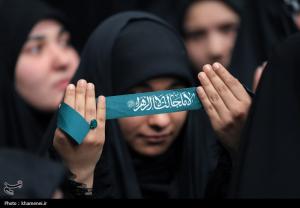 آخرین شب مراسم عزاداری شهادت حضرت فاطمه‌زهرا(س) +عکس